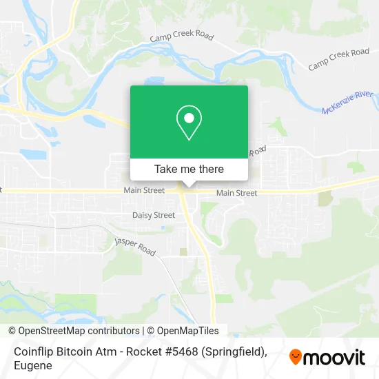 Coinflip Bitcoin Atm - Rocket #5468 (Springfield) map