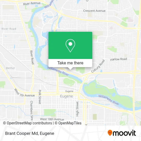 Brant Cooper Md map
