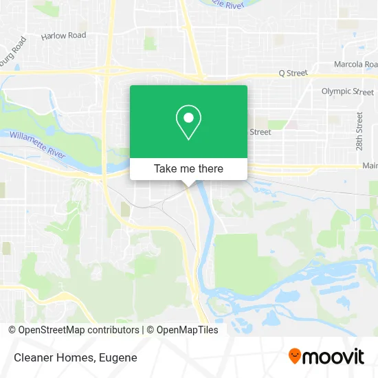 Cleaner Homes map