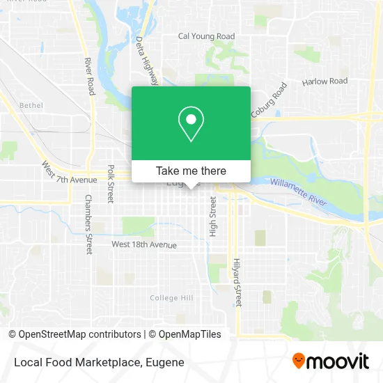 Local Food Marketplace map