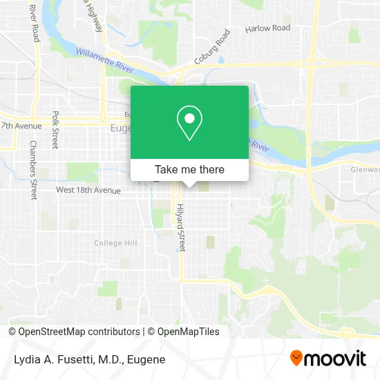 Lydia A. Fusetti, M.D. map