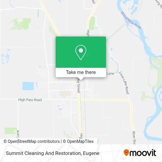 Summit Cleaning And Restoration map