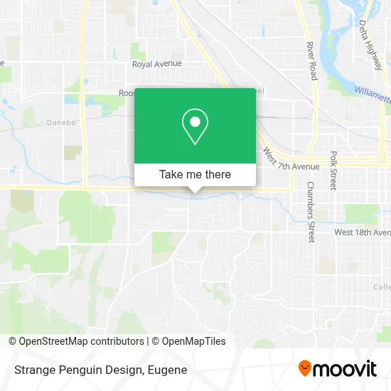 Strange Penguin Design map