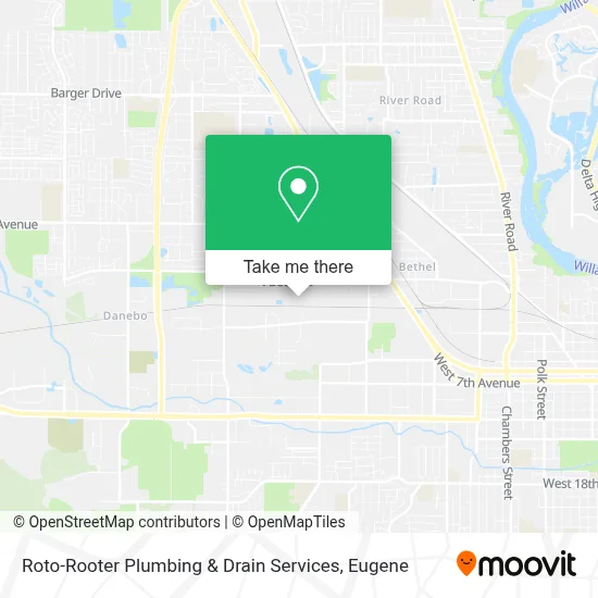 Roto-Rooter Plumbing & Drain Services map