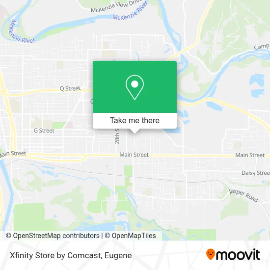 Xfinity Store by Comcast map