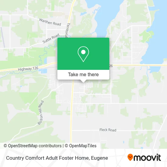 Country Comfort Adult Foster Home map