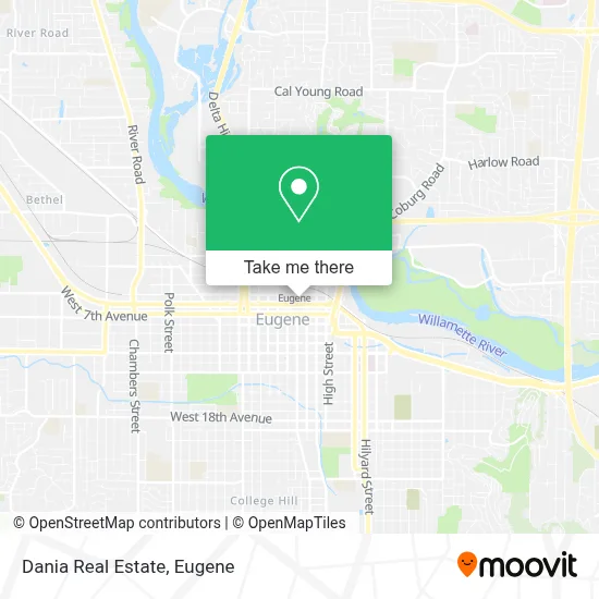 Dania Real Estate map