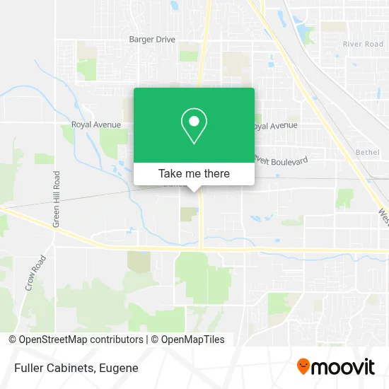 Fuller Cabinets map