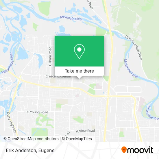 Erik Anderson map