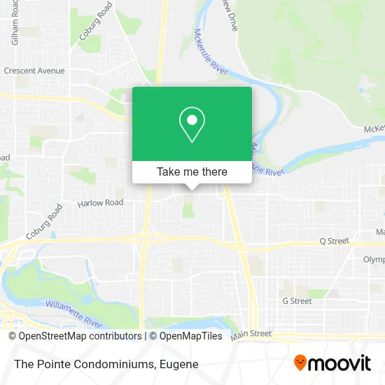 The Pointe Condominiums map