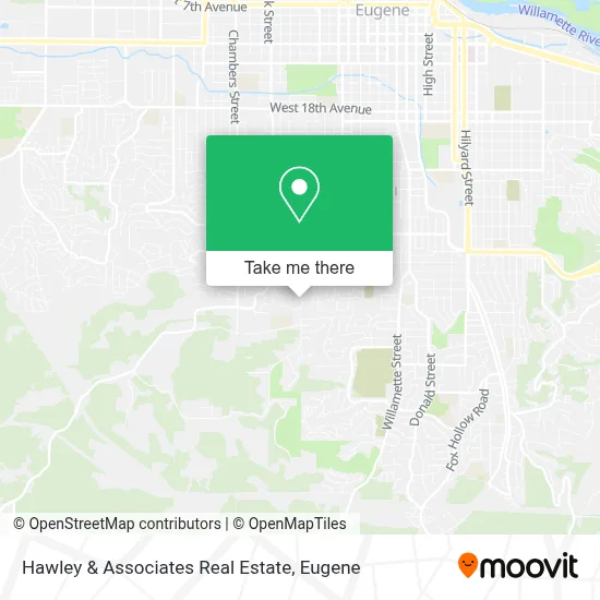 Hawley & Associates Real Estate map