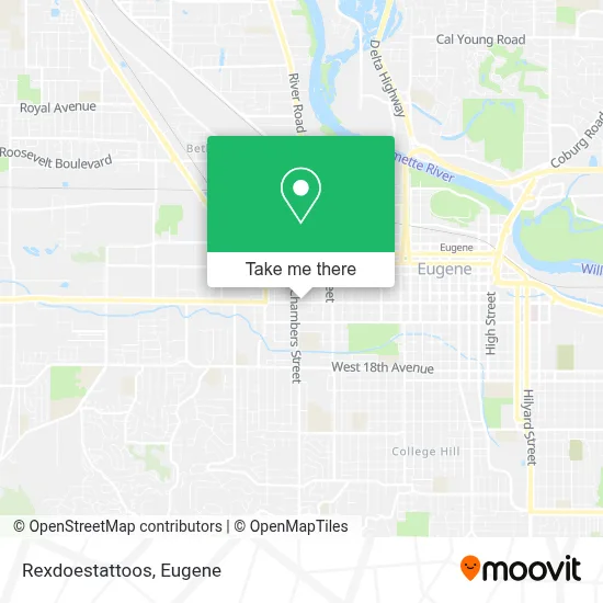 Rexdoestattoos map