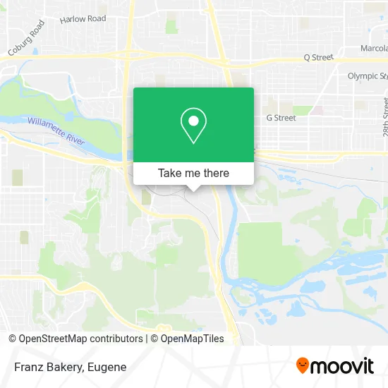 Franz Bakery map