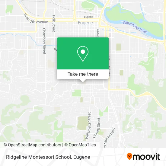 Ridgeline Montessori School map