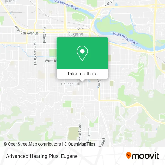 Advanced Hearing Plus map