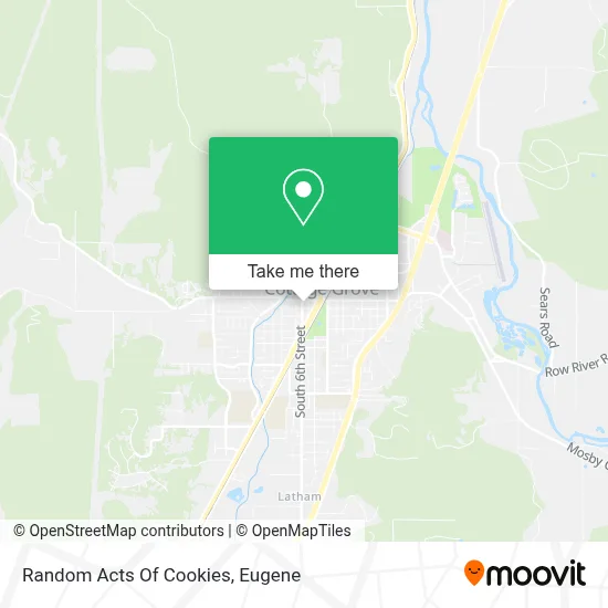 Random Acts Of Cookies map