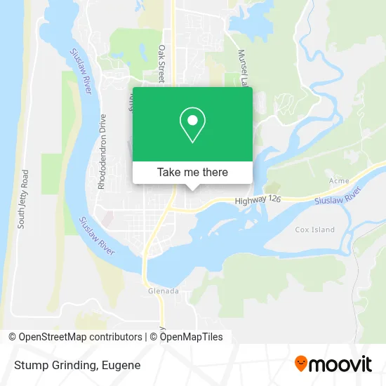 Stump Grinding map