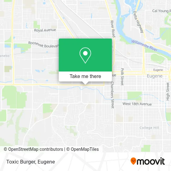 Toxic Burger map