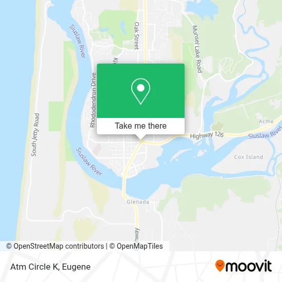 Atm Circle K map