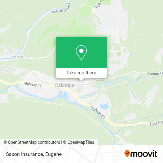 Saxon Insurance map