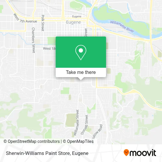 Sherwin-Williams Paint Store map