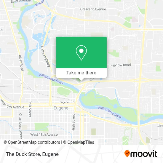 The Duck Store map