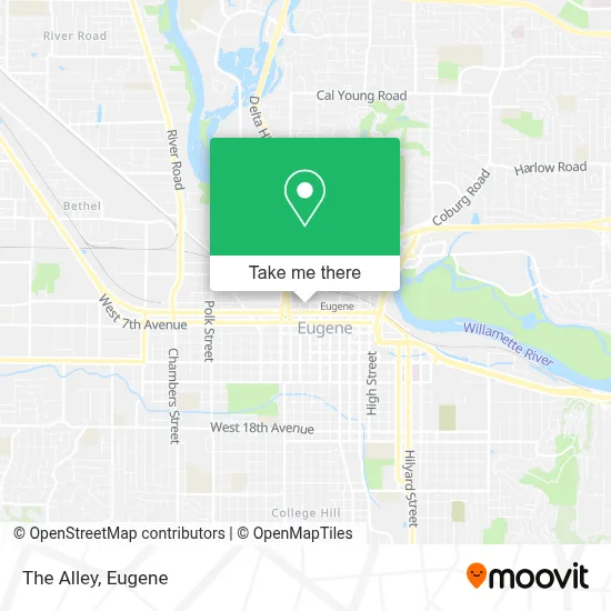 The Alley map