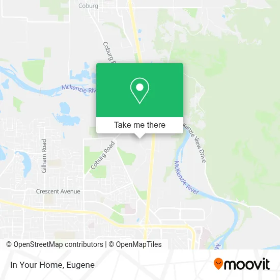 In Your Home map
