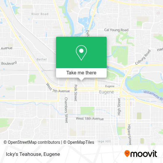 Icky's Teahouse map