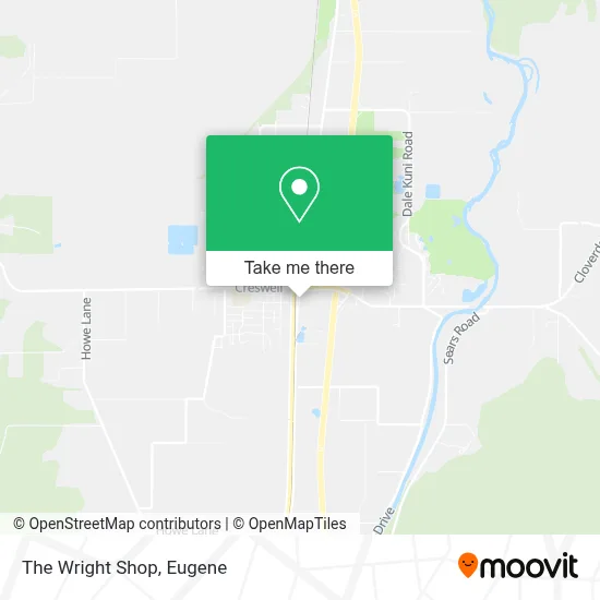 The Wright Shop map