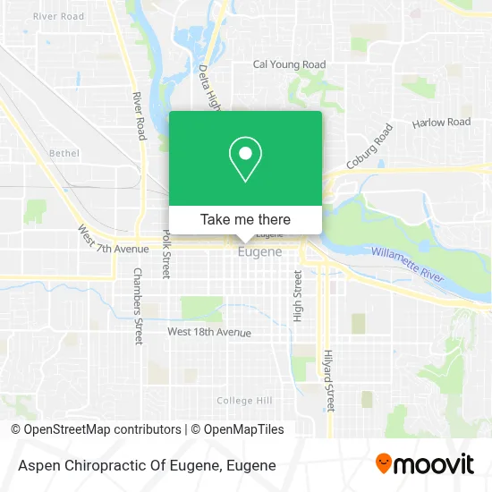 Aspen Chiropractic Of Eugene map