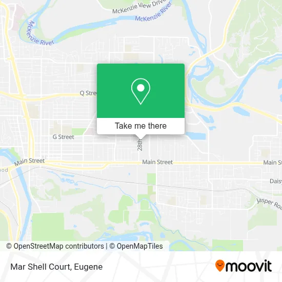 Mar Shell Court map