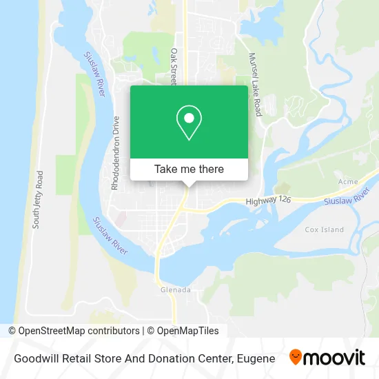 Goodwill Retail Store And Donation Center map