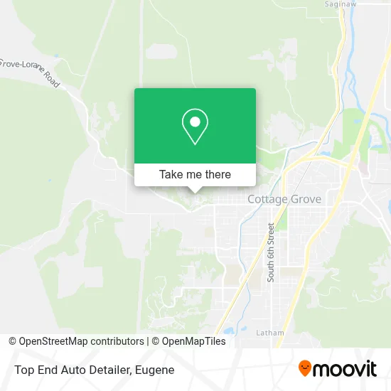 Top End Auto Detailer map