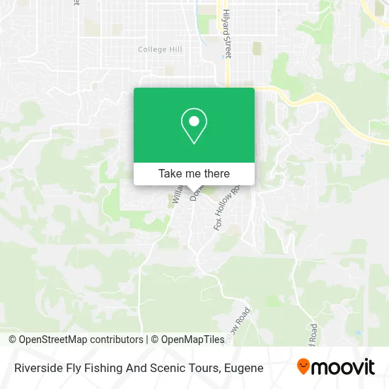 Riverside Fly Fishing And Scenic Tours map