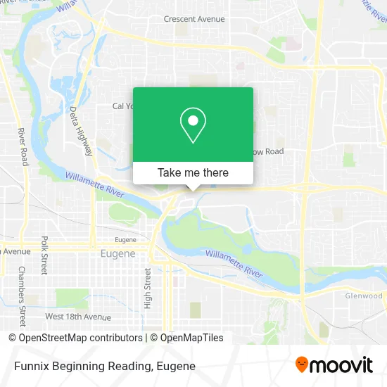 Funnix Beginning Reading map