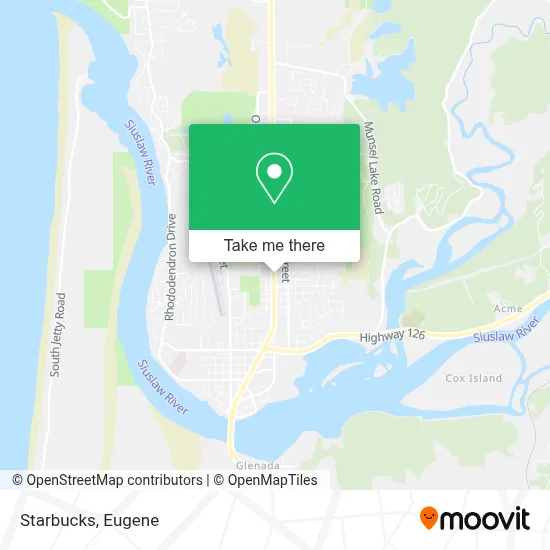 Starbucks map