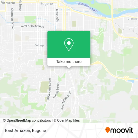 East Amazon map