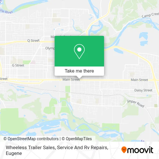 Wheeless Trailer Sales, Service And Rv Repairs map