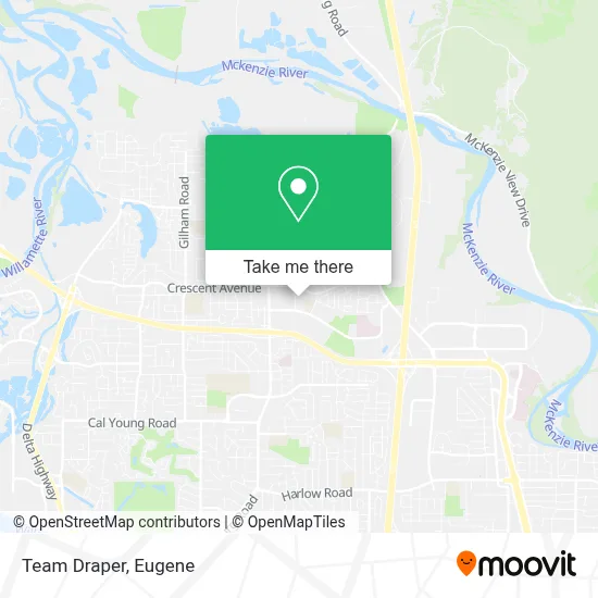 Team Draper map