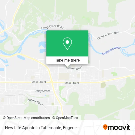 New Life Apostolic Tabernacle map