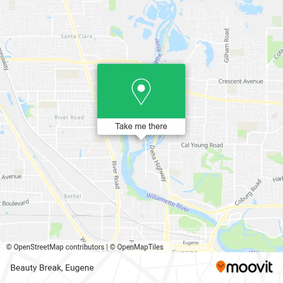 Beauty Break map