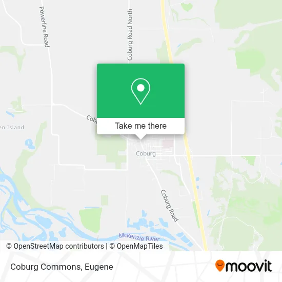 Coburg Commons map