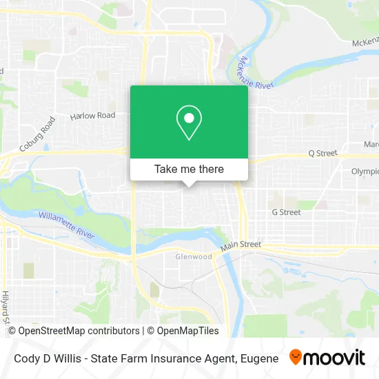 Cody D Willis - State Farm Insurance Agent map