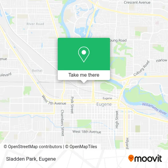 Sladden Park map