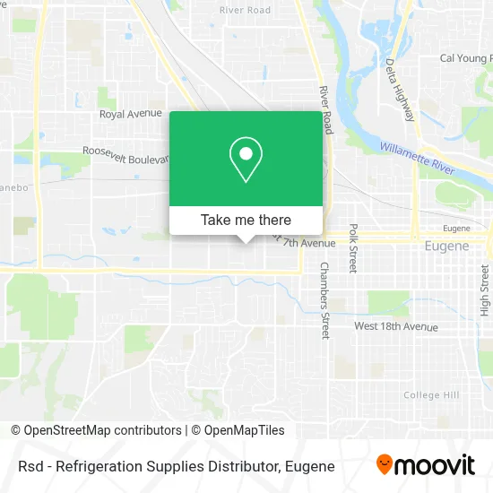 Rsd - Refrigeration Supplies Distributor map