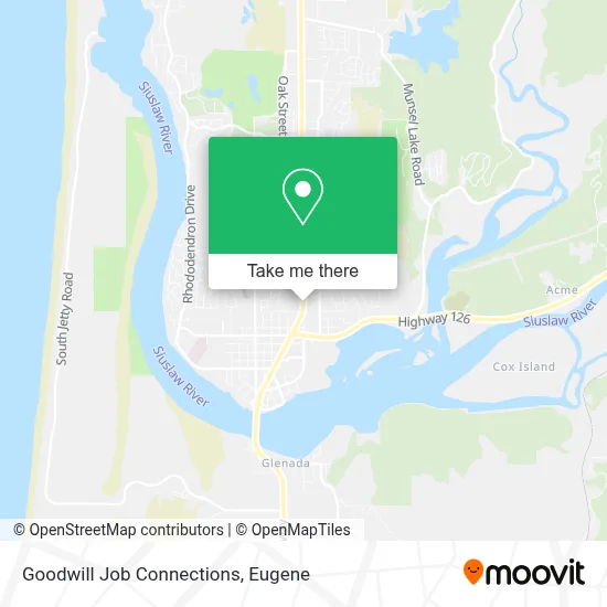 Goodwill Job Connections map