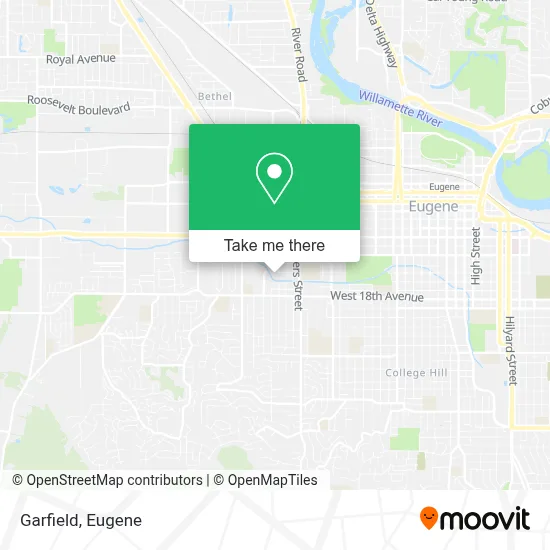 Garfield map