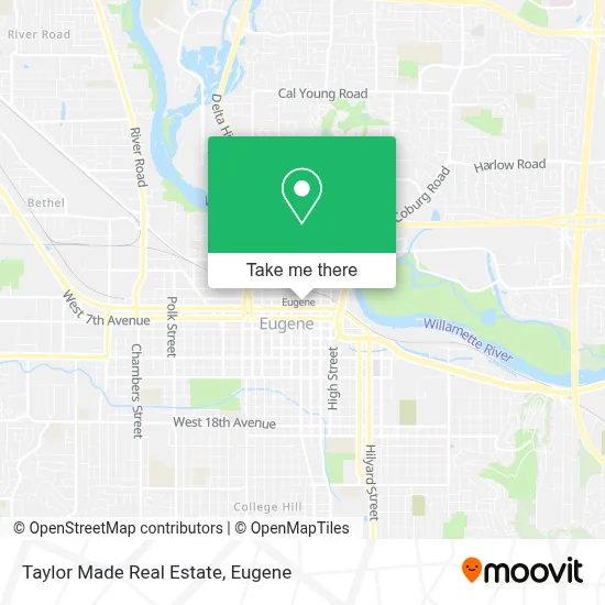 Taylor Made Real Estate map