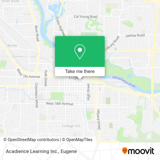 Acadience Learning Inc. map